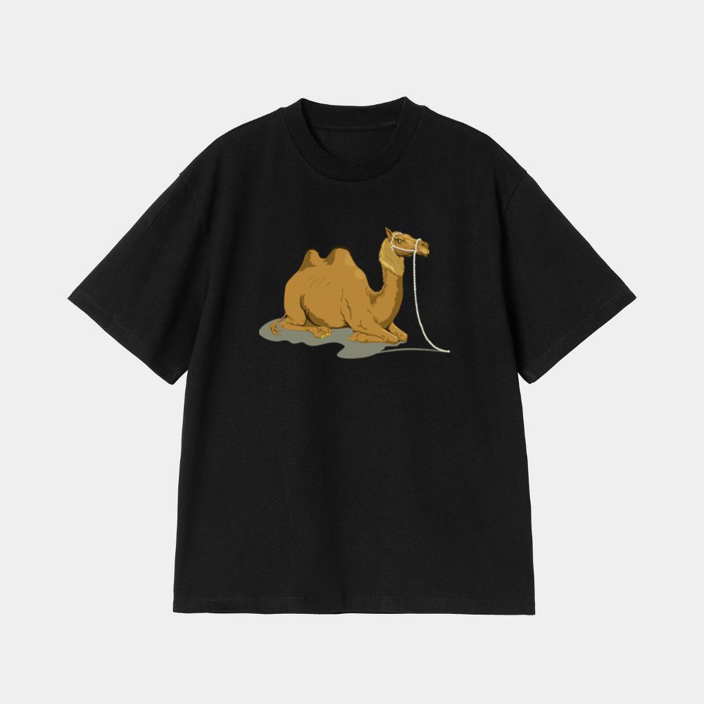 Sitting Camel With Rope Halter T-Shirt