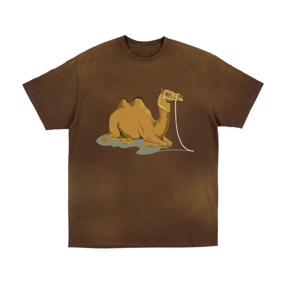 Sitting Camel With Rope Halter T-Shirts