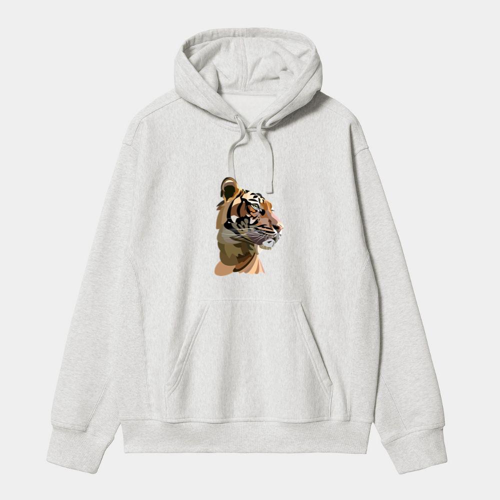 Sitting Tiger Hoodie