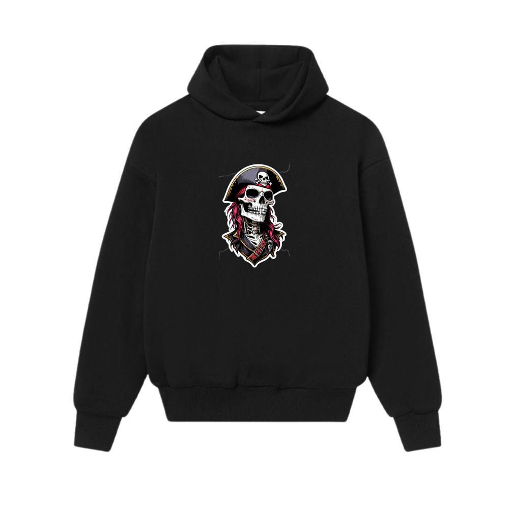 Skeleton Halloween Pirate Hoodies