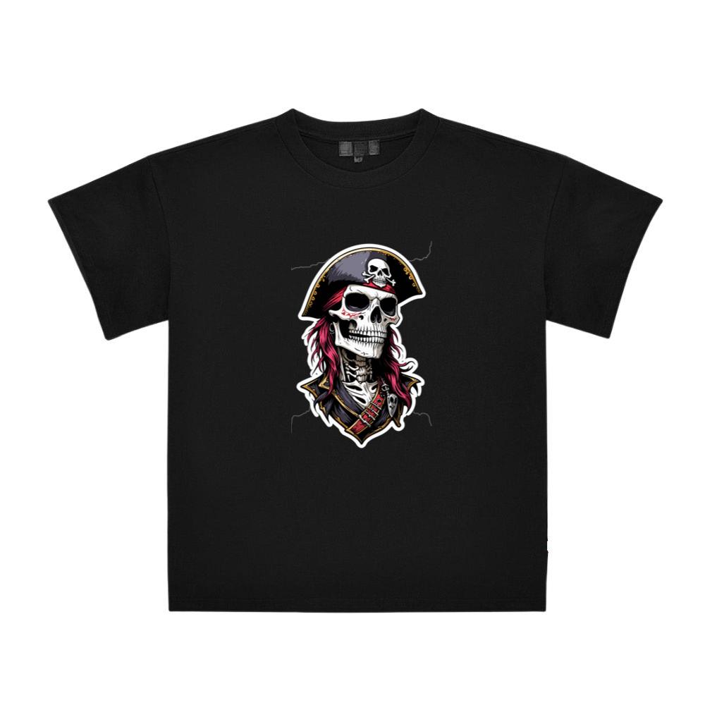 Skeleton Halloween Pirate T-Shirts