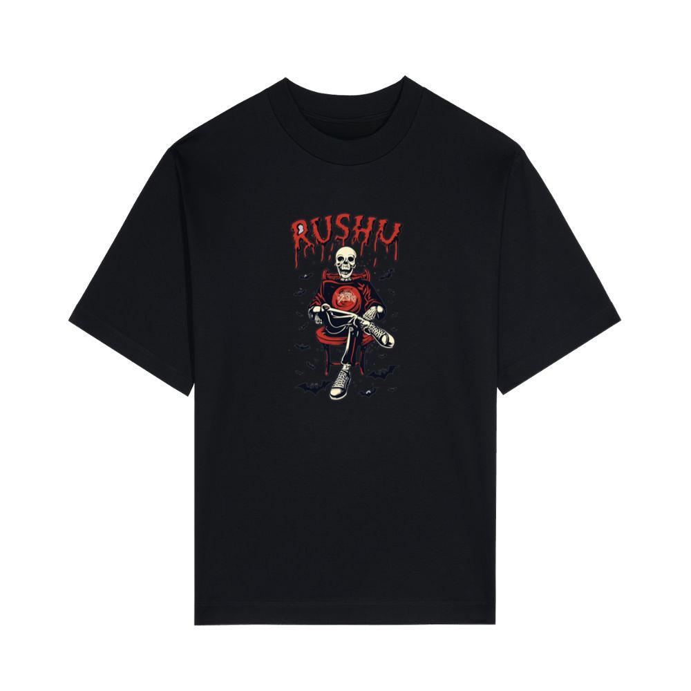 Skeleton Halloween Rushu Chill T-Shirts