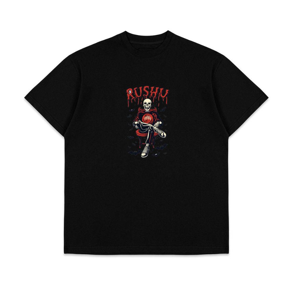 Skeleton Halloween Rushu Chill T-Shirts
