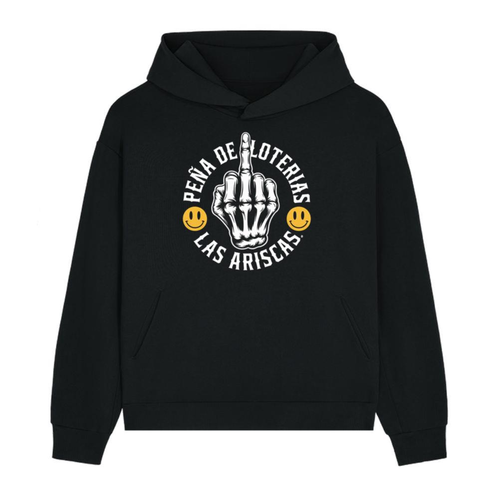 Skeleton Hand Pena de Loteras Las Ariscas Skull Style Artwork Hoodie