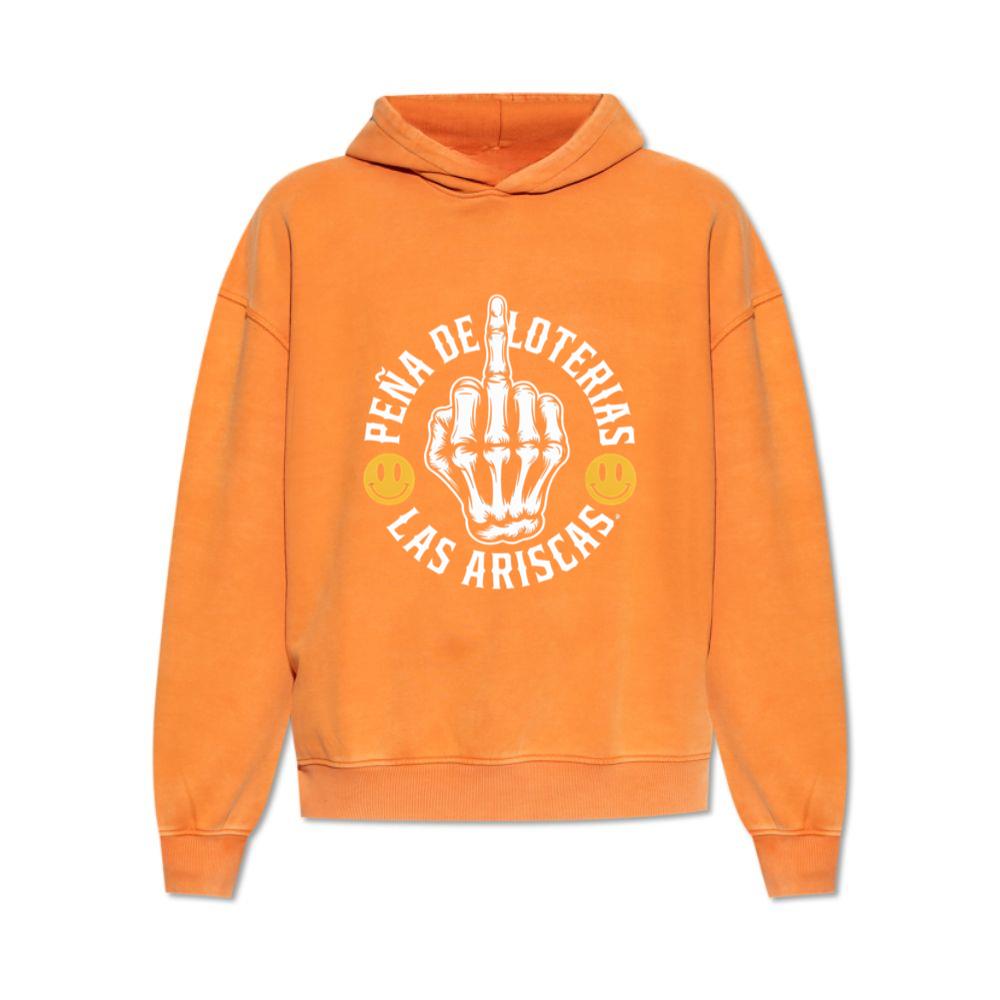 Skeleton Hand Pena de Loteras Las Ariscas Skull Style Artwork Hoodie