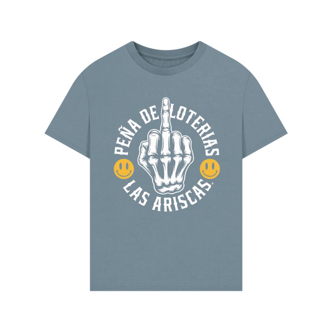 Skeleton Hand Pena de Loteras Las Ariscas Skull Style Artwork T-Shirt