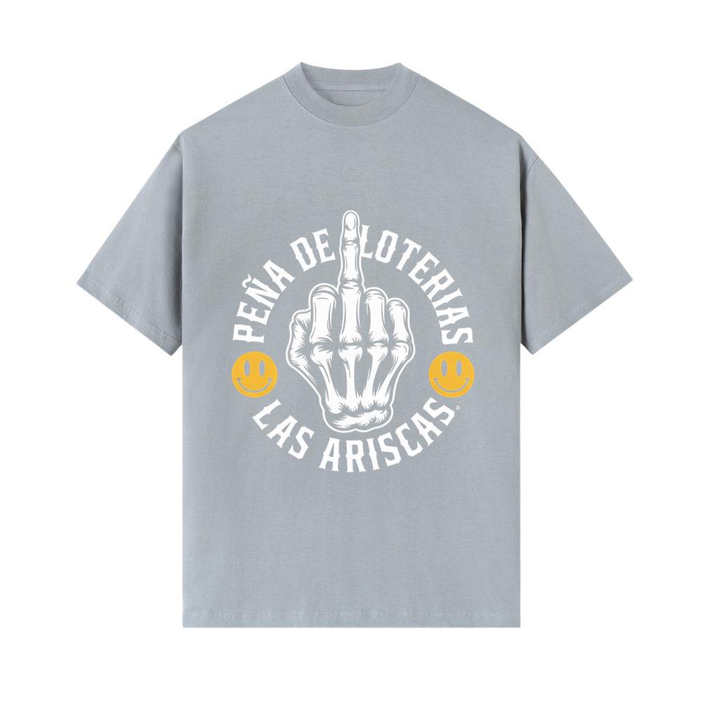 Skeleton Hand Pena de Loteras Las Ariscas Skull Style Artwork T-Shirt