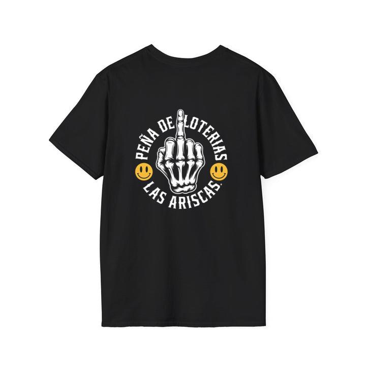 Skeleton Hand Pena de Loteras Las Ariscas Skull Style Artwork T-Shirt