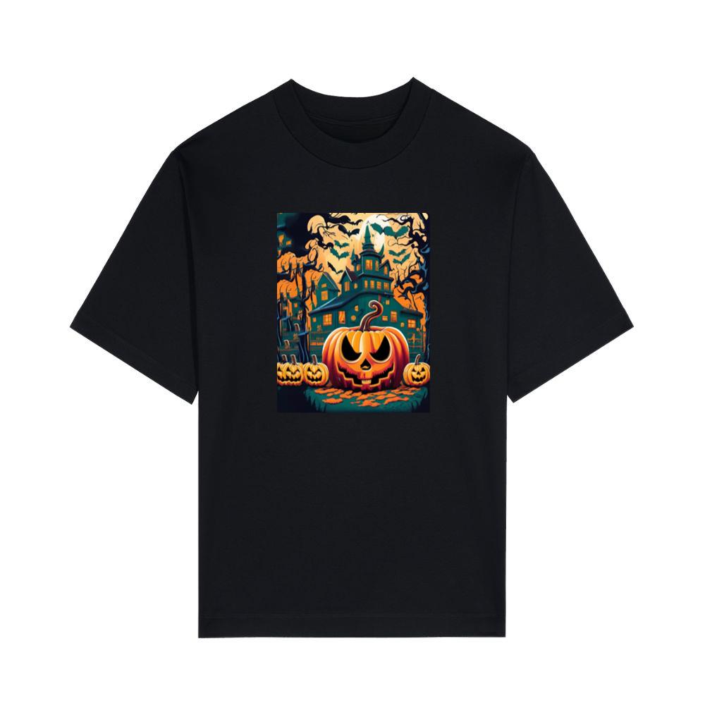 Skelton Pumpkin Night Halloween T-Shirts