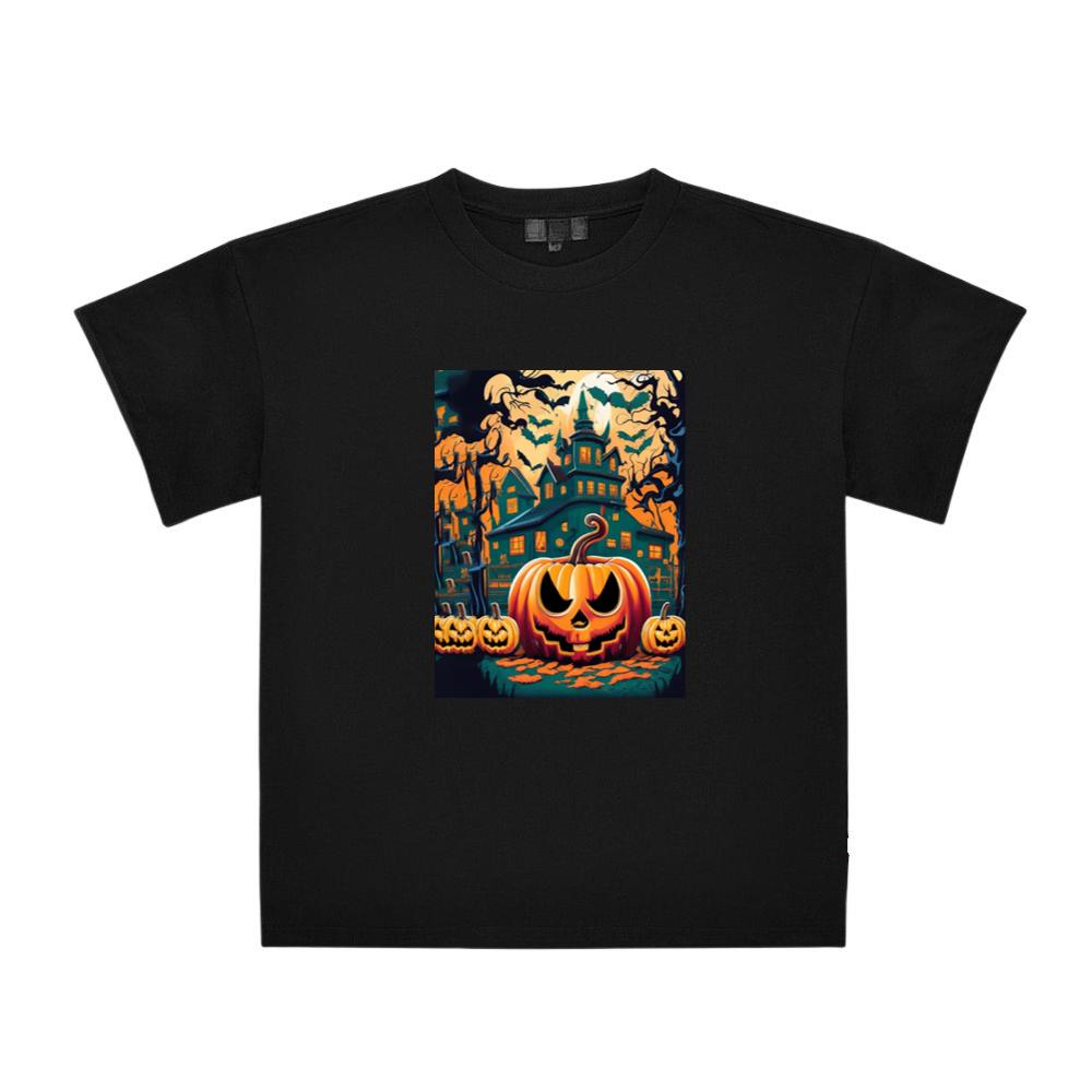 Skelton Pumpkin Night Halloween T-Shirts