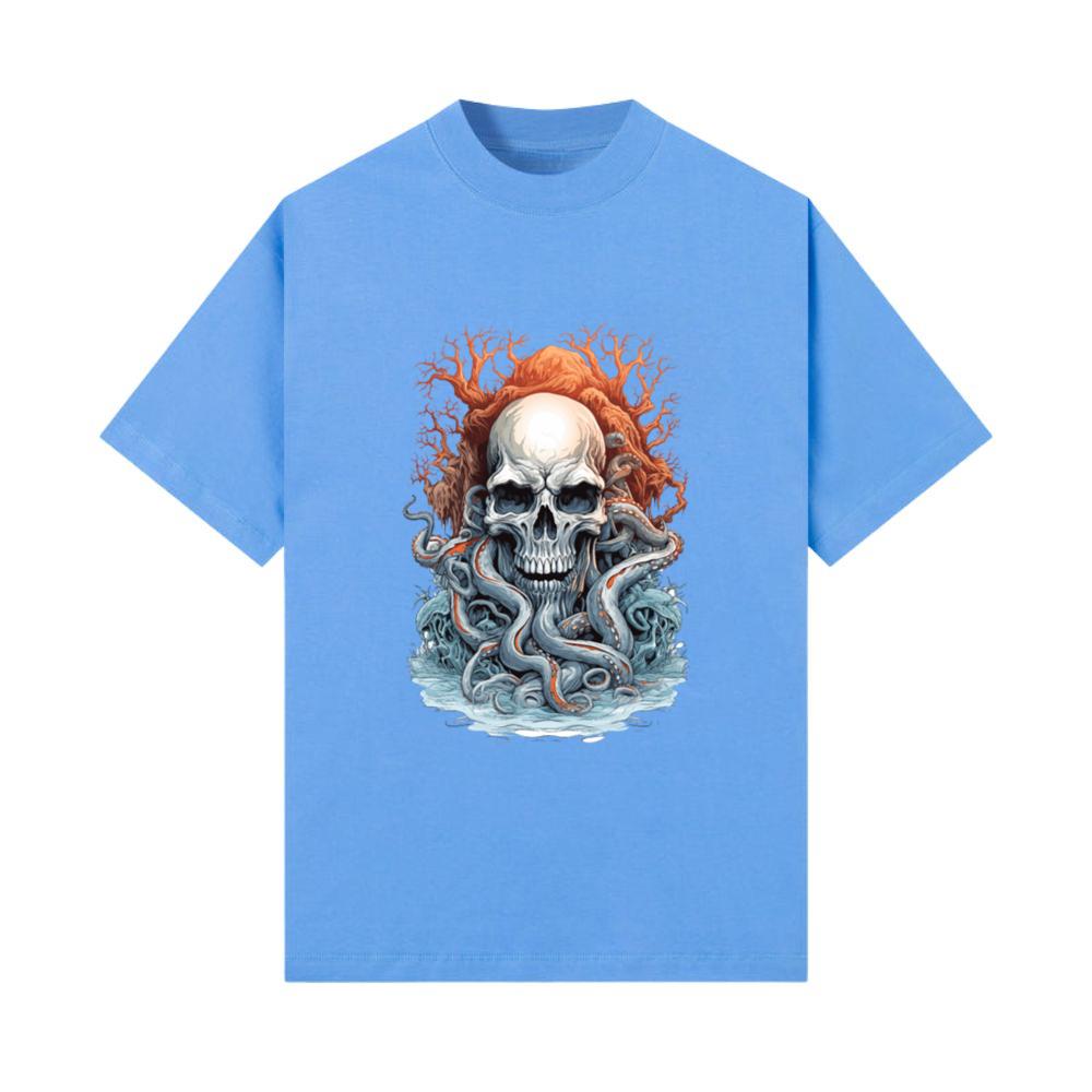 Skull Octopus Squid Animal Creature T-Shirt