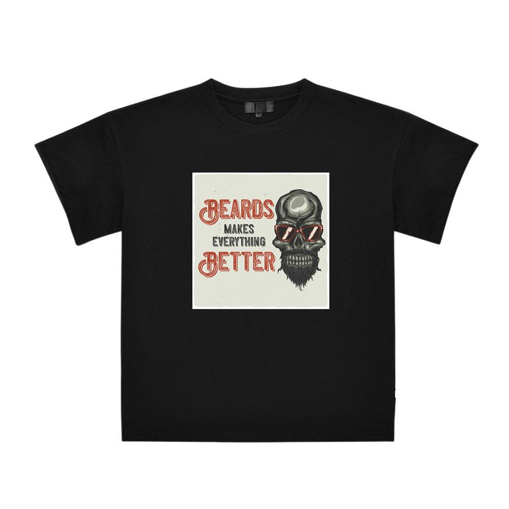 Skull with Beard and Sunglasses T-Shirts
