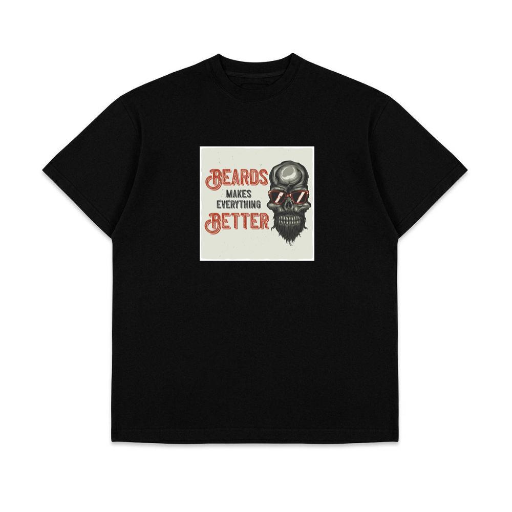 Skull with Beard and Sunglasses T-Shirts