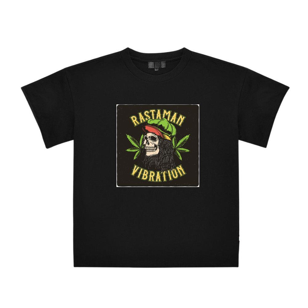 Skull with Bob Marley Hat T-Shirts