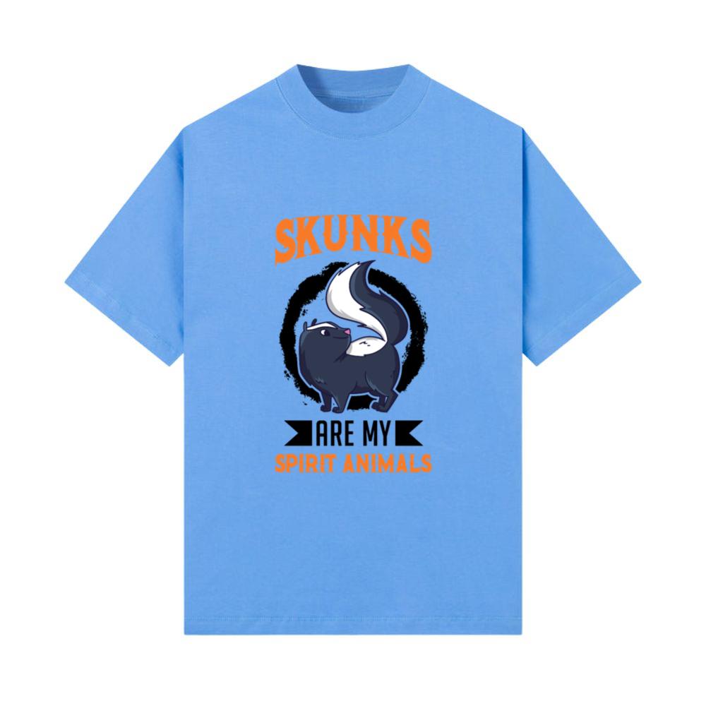 Skunks Are My Spirit Animals Skunk T-Shirt