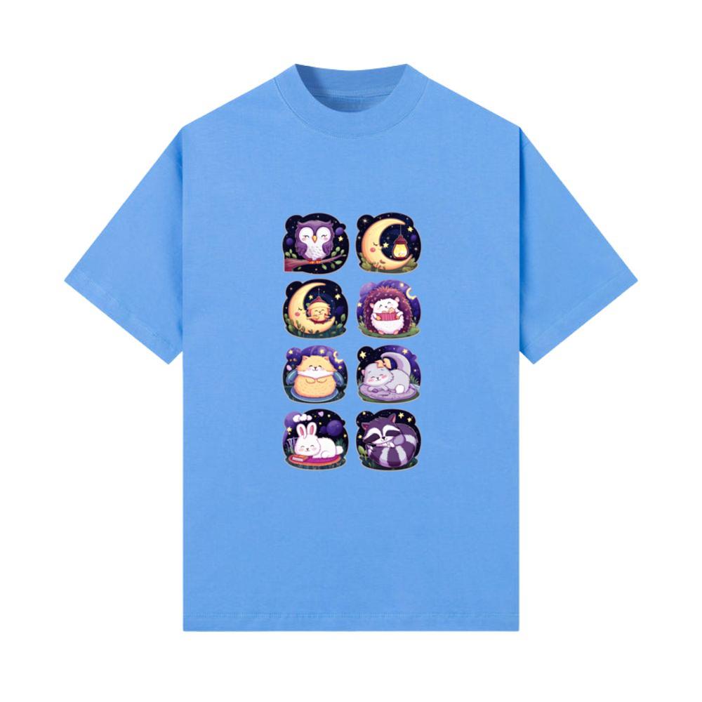 Sleeping animals of the forest - sticker set T-Shirt