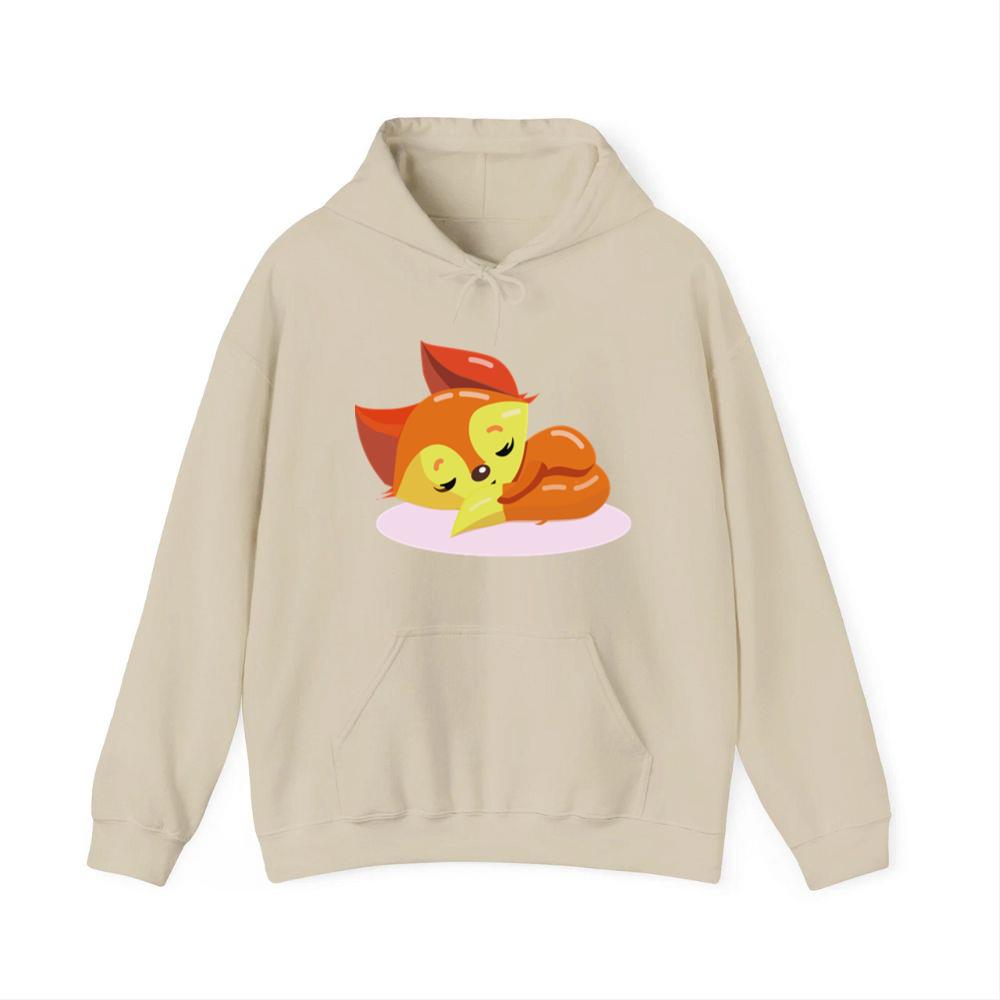 Sleeping Baby Fox Hoodies
