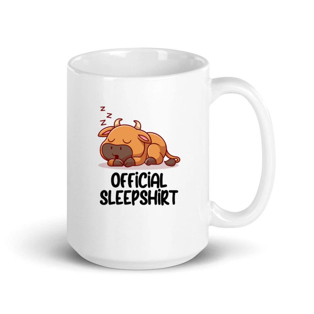 Sleeping Buffalo Official Sleep Shirt Mug