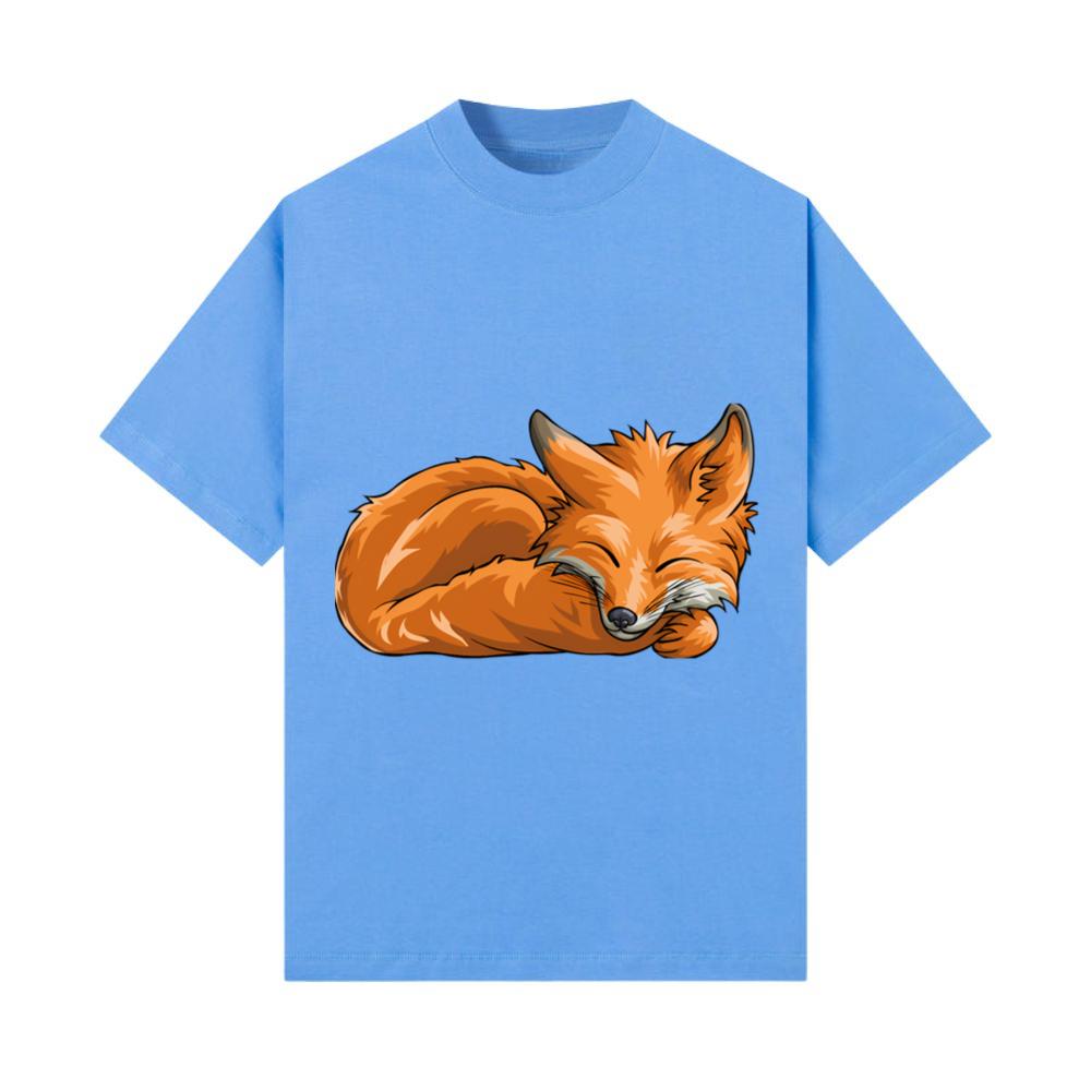 Sleeping Fox Animal Woodland Creature T-Shirt