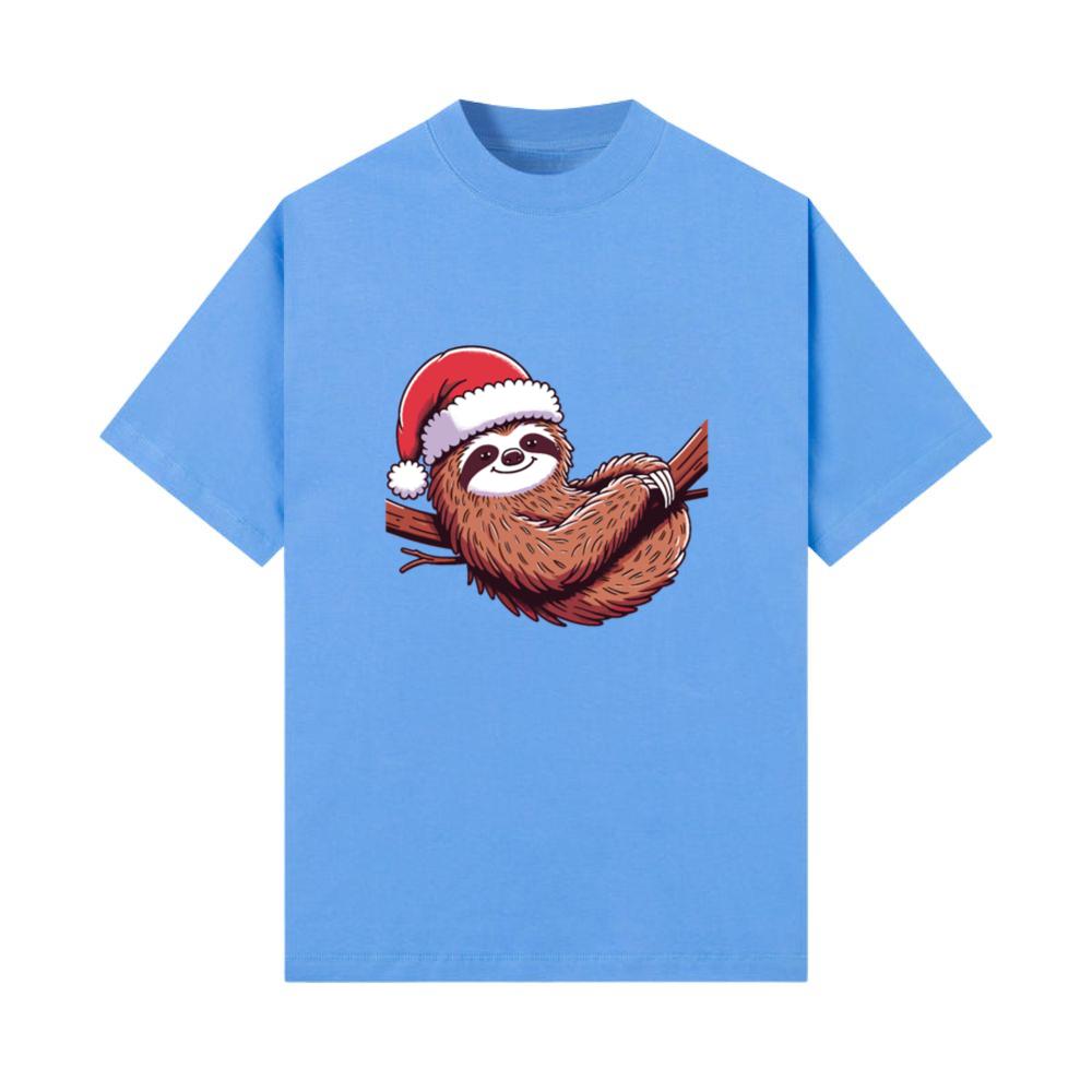 Sloth, Christmas, Winter, Animals, Sloths_1 T-Shirt