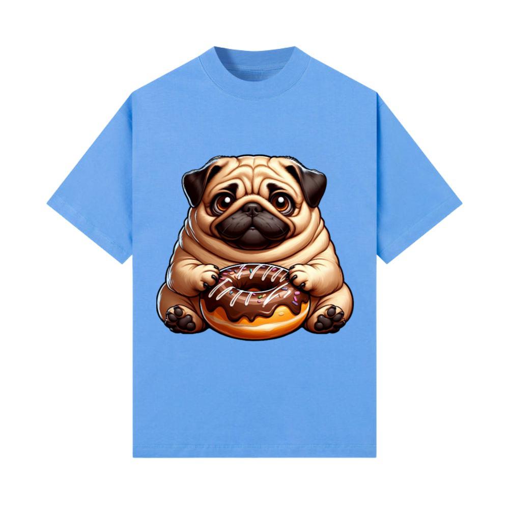 Sloth Donut Cartoon Cute Animal Funny T-Shirt