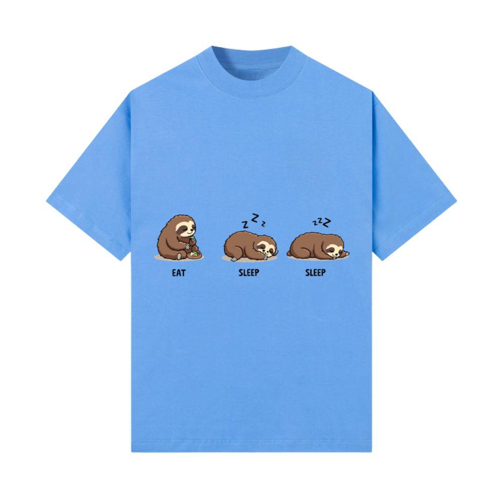 Sloth Eat Sleep Sleep T-Shirt