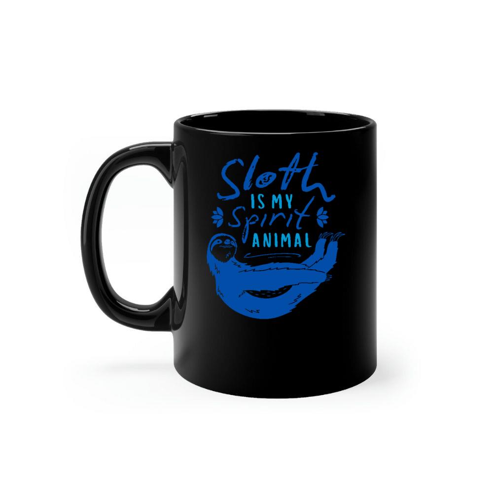 Sloth Is My Spirit Animal Cute Ocean Style Design (2) Mug