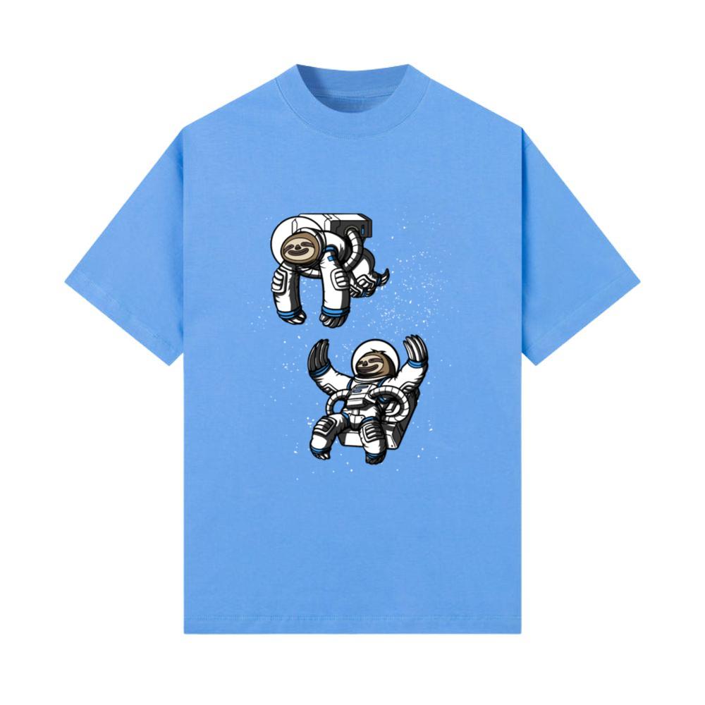 Sloth Space Astronauts Funny Cosmic Animals Boys G T-Shirt