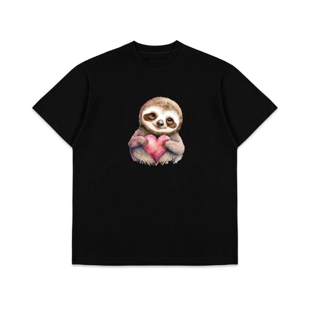 Sloth with Heart T-Shirts