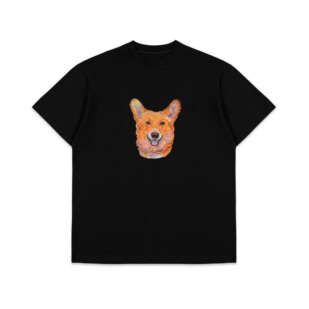 Smiling Corgi Dog Portrait T-Shirts