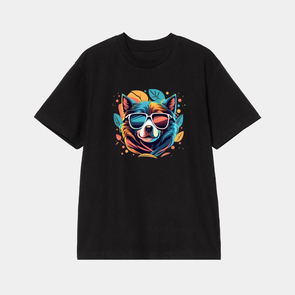 Smiling Dog Vintage T-Shirt