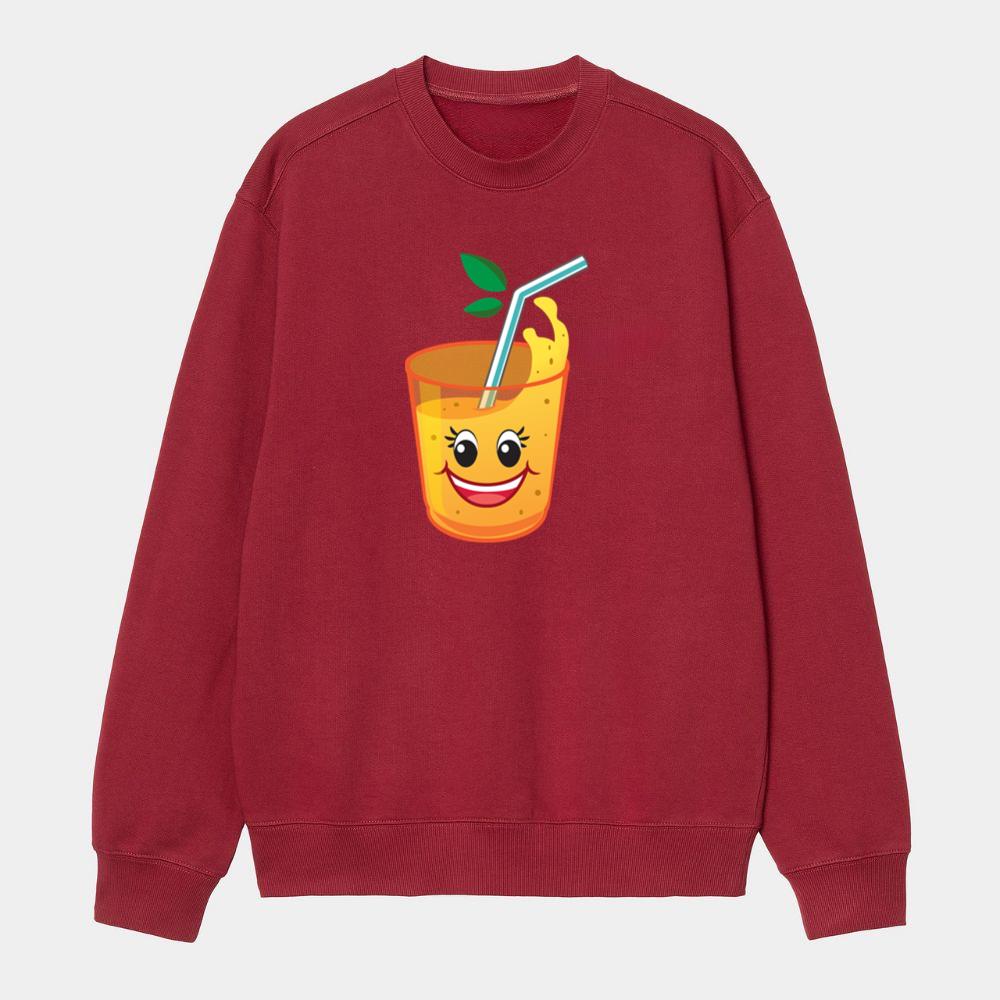 Smiling Juice Cup Sweatshirt