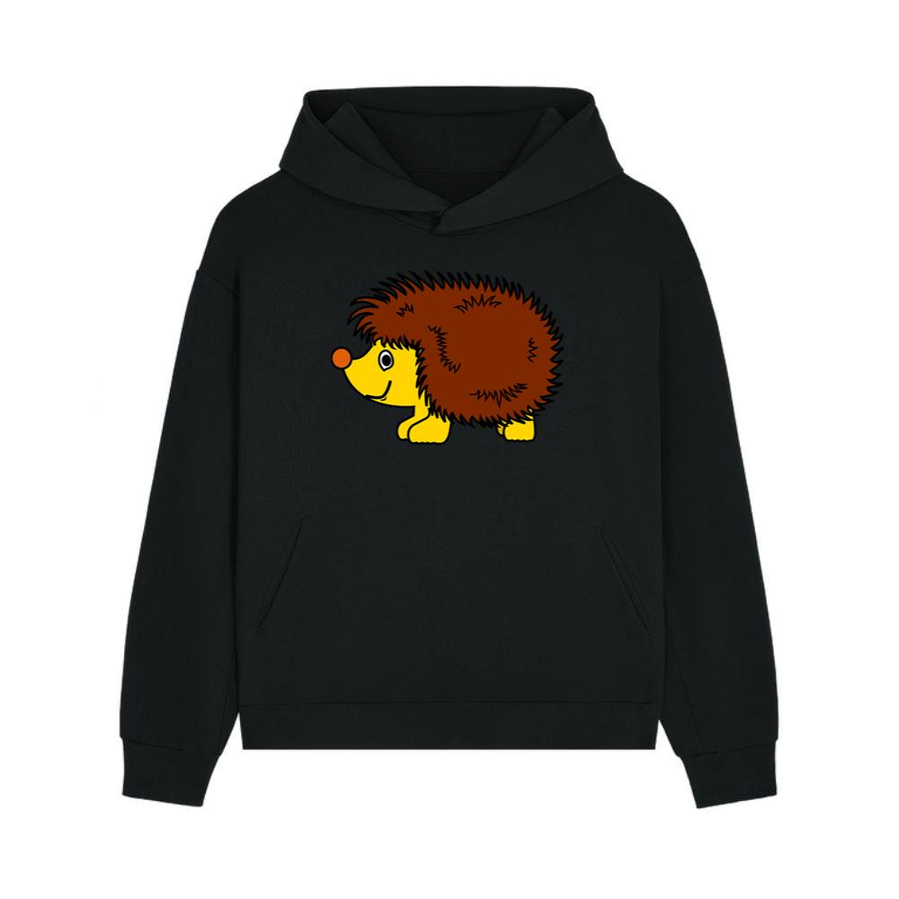 Smiling Yellow Hedgehog Hoodie