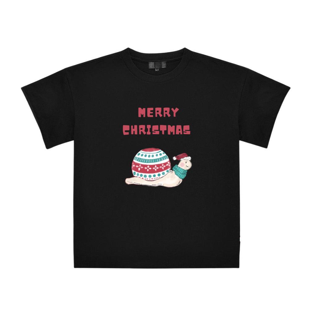 Snail Merry Christmas Cute Unisex Top T-Shirts