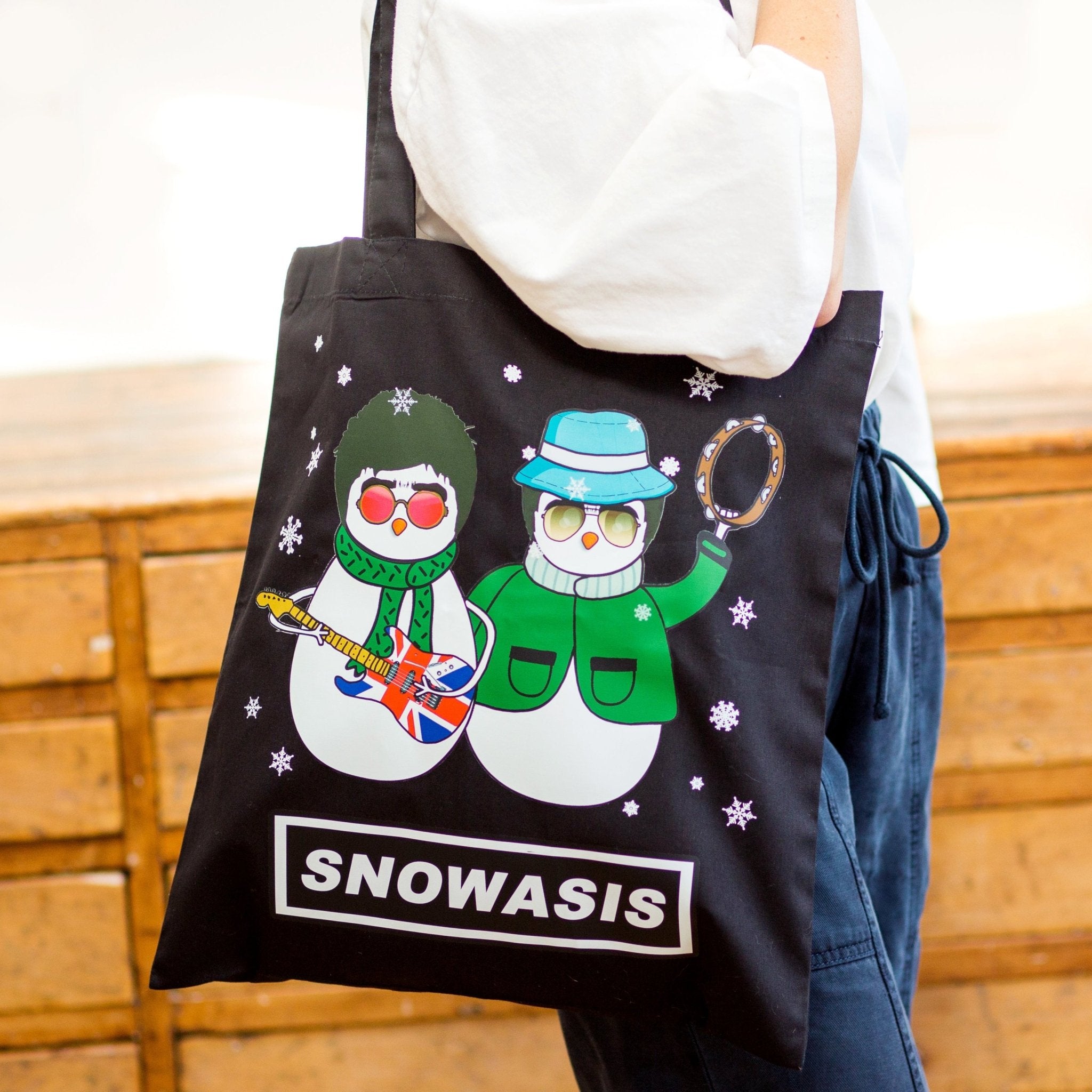 Snowasis Christmas Tote Bag