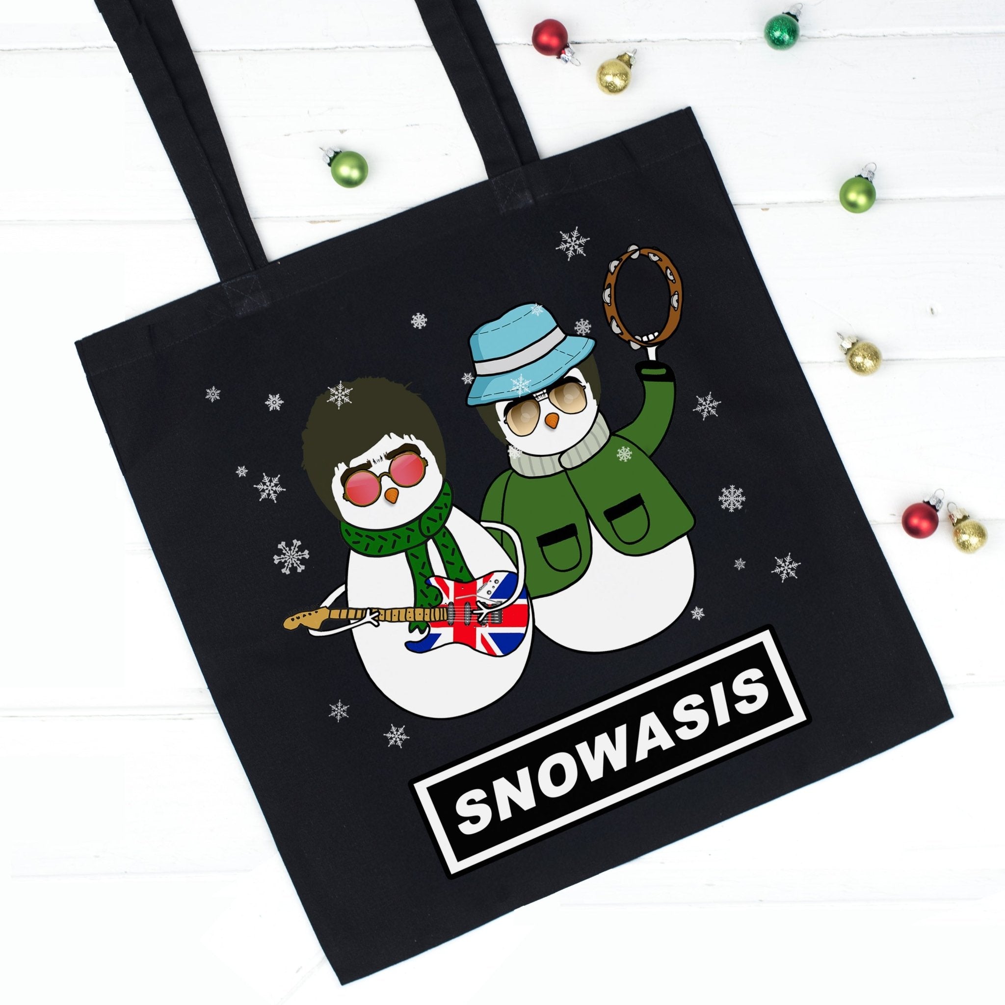 Snowasis Christmas Tote Bag - Image 4