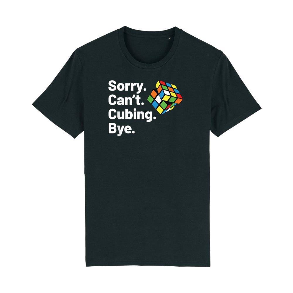 Sorry Can't Puzzle Cubes Funny Speed Cubing Youth Math T-Shirt