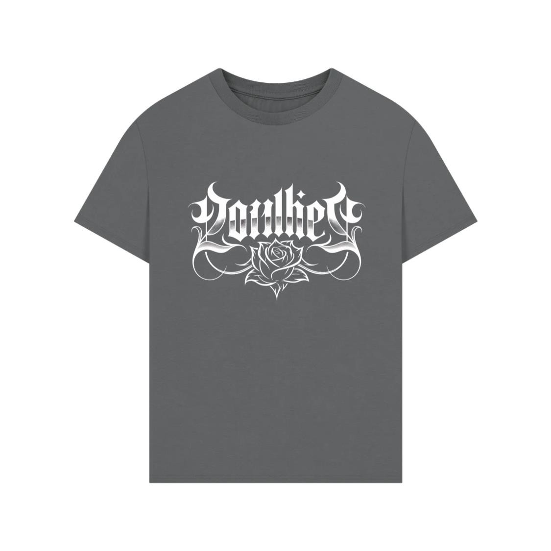 Soulthief Gothic Typography With Ros TShirt Rewinde