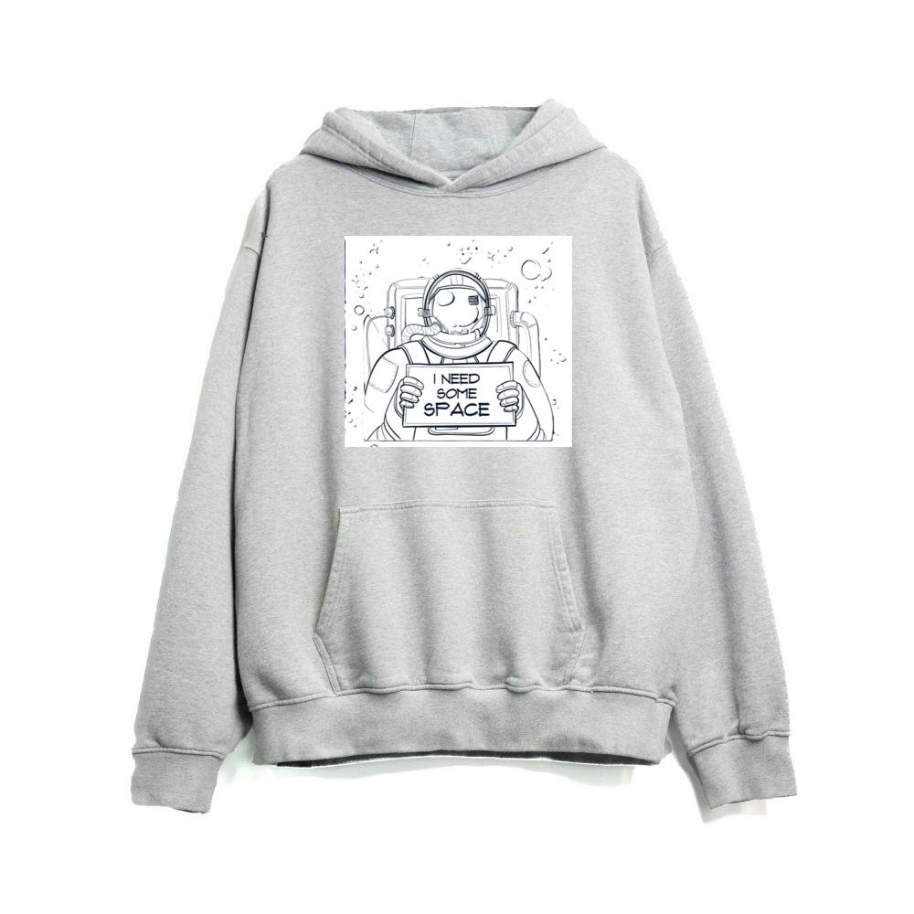 Space Art with Astronaut and Quote Hoodies