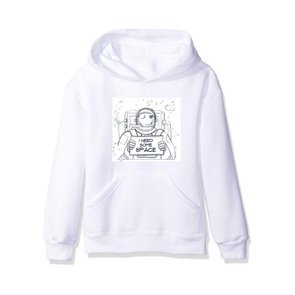 Space Art with Astronaut and Quote Hoodies