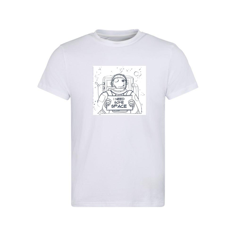 Space Art with Astronaut and Quote T-Shirts
