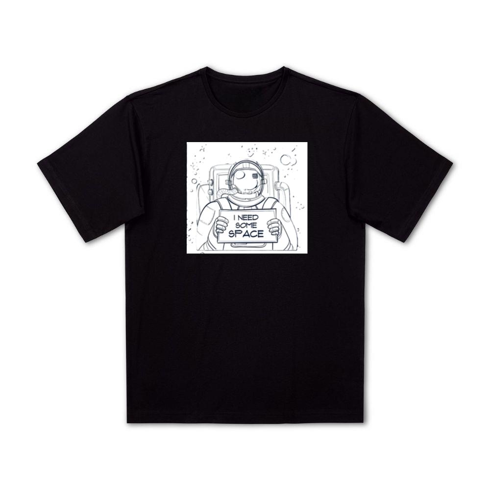 Space Art with Astronaut and Quote T-Shirts