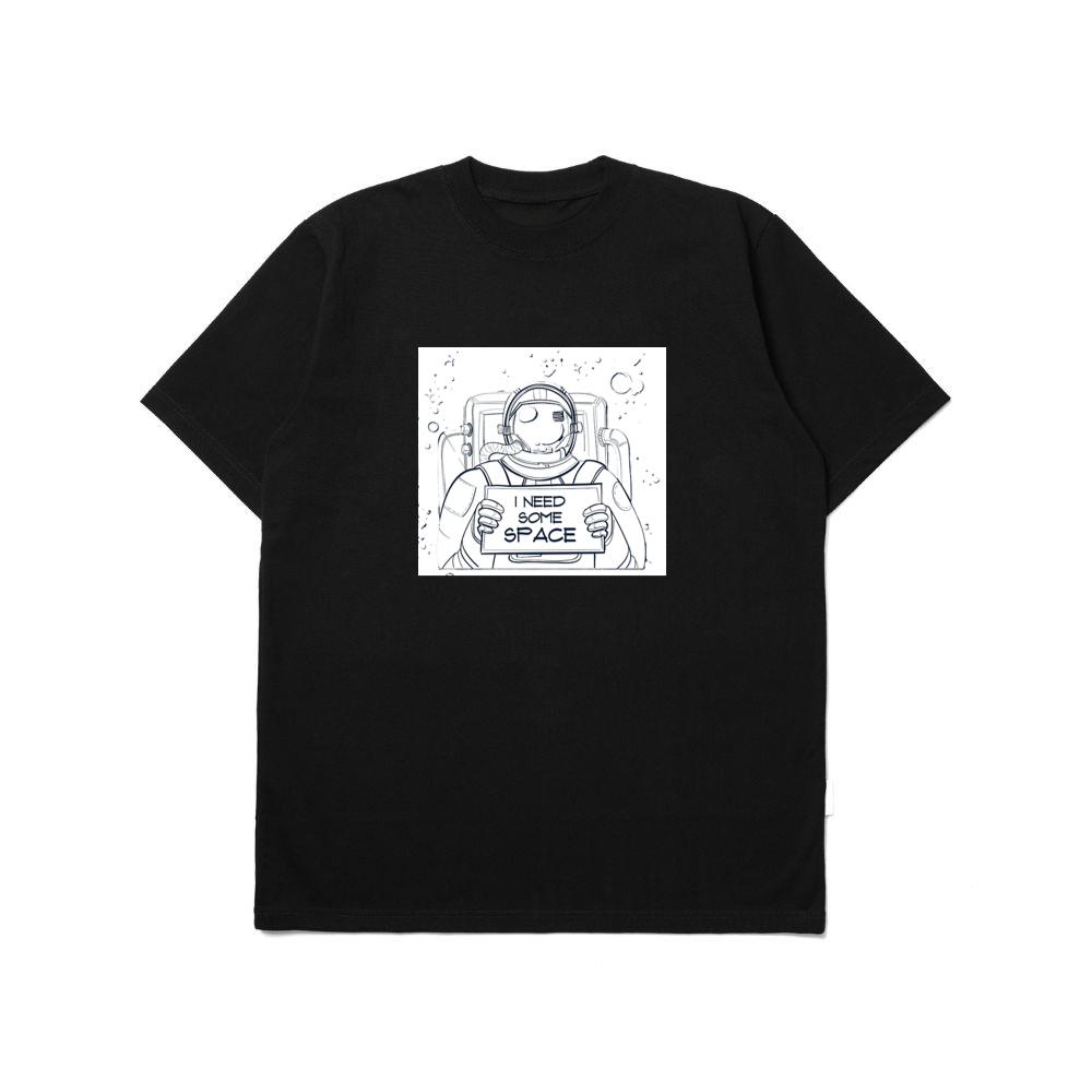 Space Art with Astronaut and Quote T-Shirts