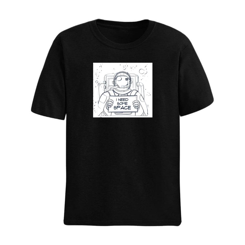 Space Art with Astronaut and Quote T-Shirts