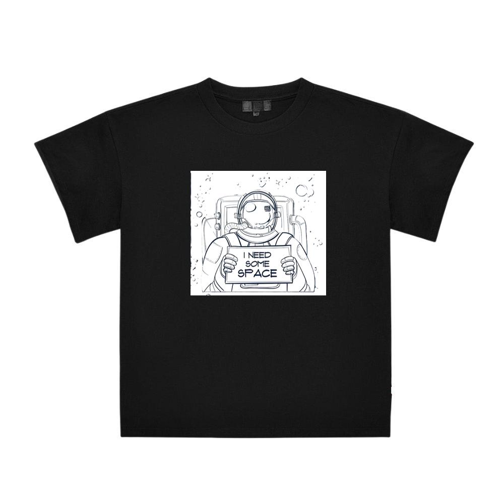 Space Art with Astronaut and Quote T-Shirts