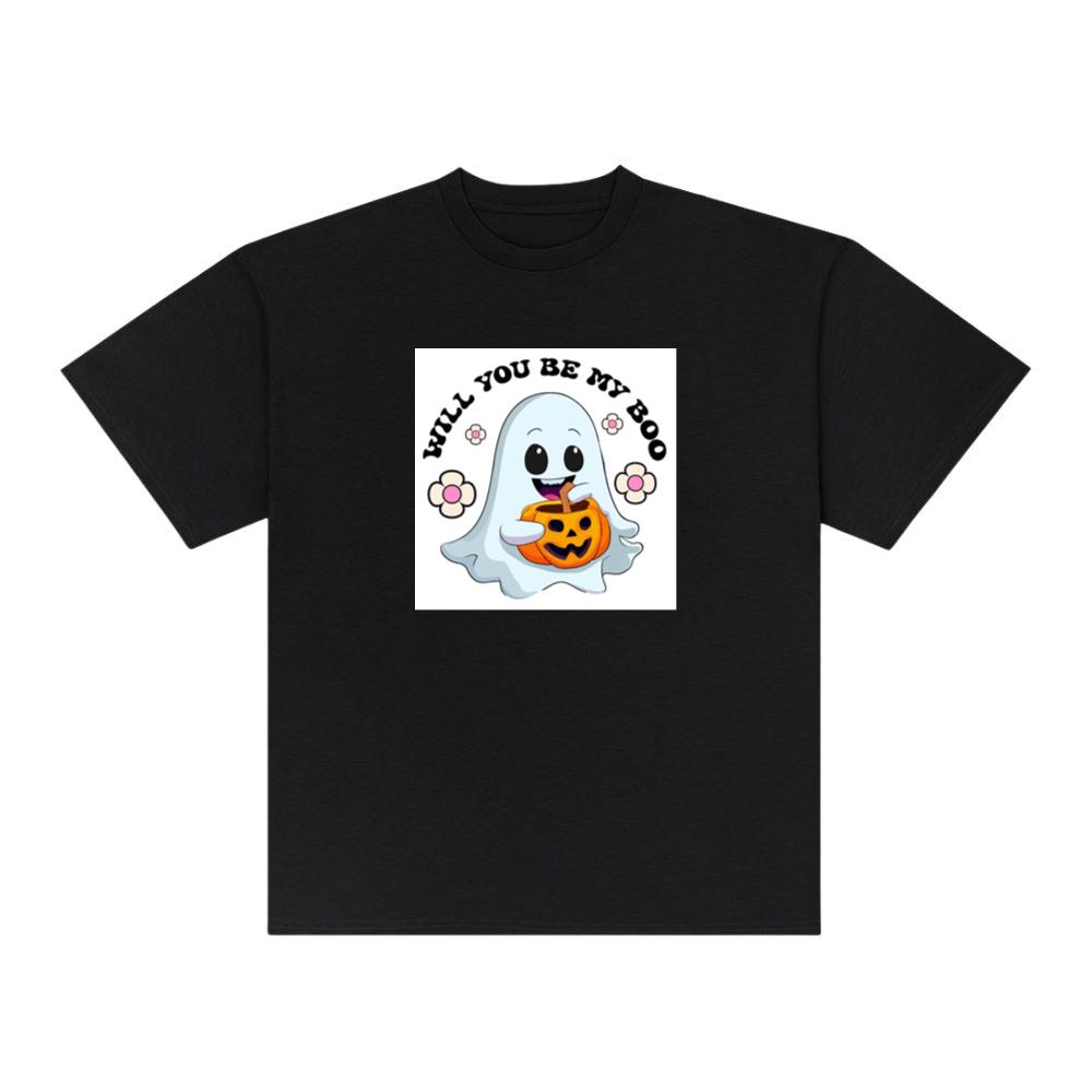 Spectral Sweetheart's Spooky Serenade T-Shirts
