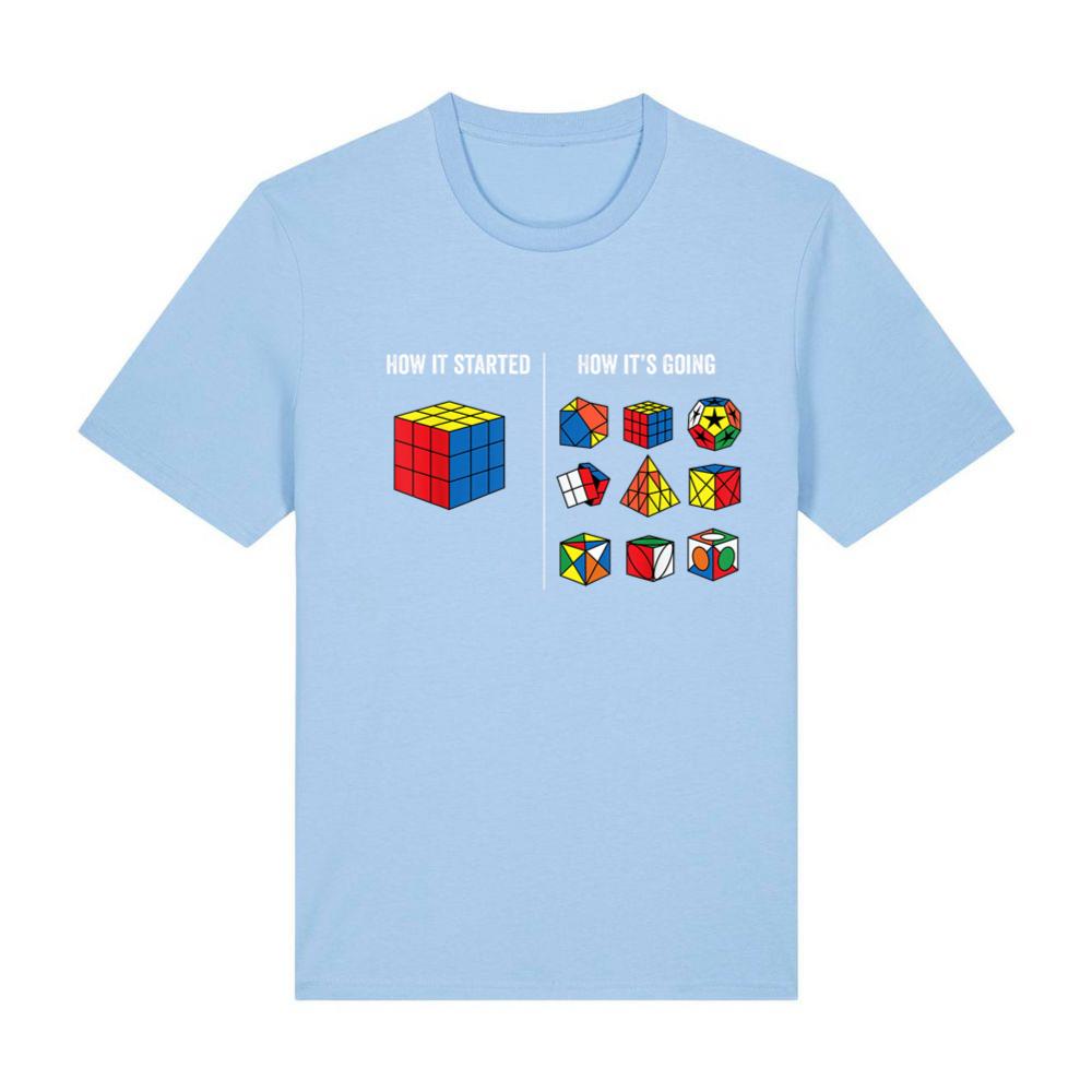 Speed Cubing Puzzle Cuber Cube Kids T-Shirt