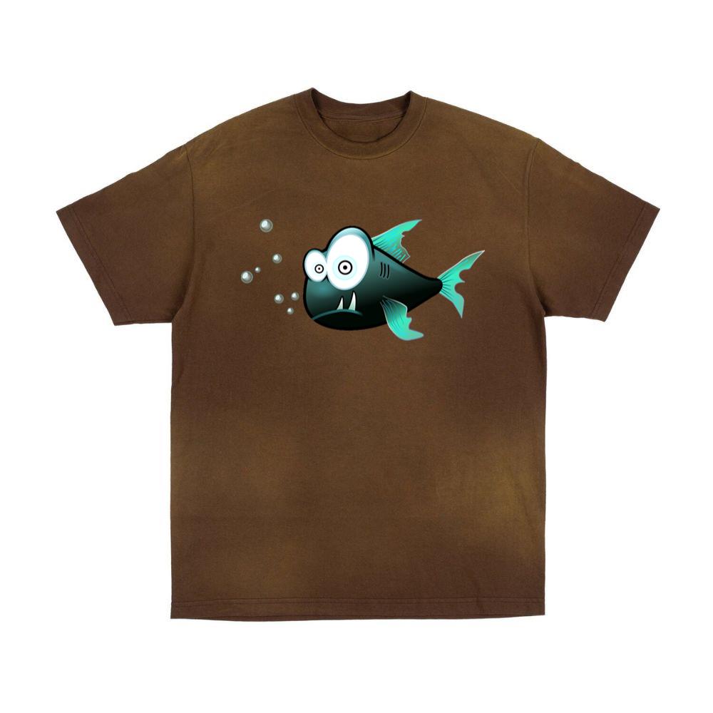 Spooky Blue Fish T-Shirts