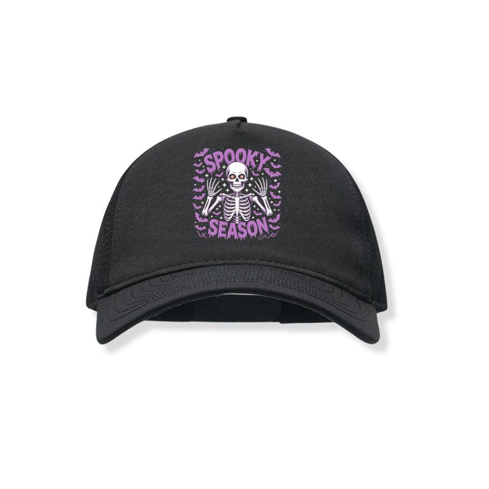 Spooky Season Skeleton Halloween Artwork Black Hat