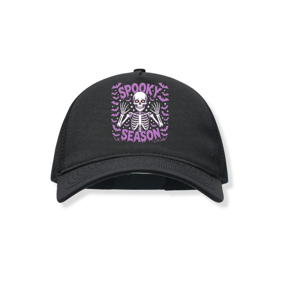 Spooky Season Skeleton Halloween Artwork Black Hat